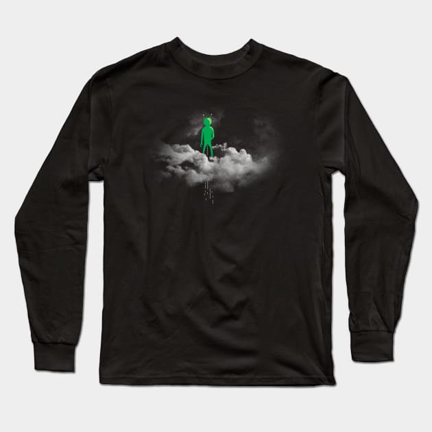 Alien Long Sleeve T-Shirt by ChetanAdlak